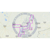 MapMedia Navionics Mega Wide Vector Chart: MWVNRS40XGMAP - Central Volga River (Update)